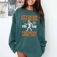 Halloween Lets Eat Kids Punctuation Teacher Comfort Colors Sweatshirt Blue Spruce Halloween Lets Eat Kids Punctuation Teacher Comfort Colors Sweatshirt Blue Spruce