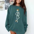 Halloween Skeleton Tap Dance Ballet Dance Teacher Comfort Colors Sweatshirt Blue Spruce Halloween Skeleton Tap Dance Ballet Dance Teacher Comfort Colors Sweatshirt Blue Spruce
