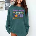 Halloween Teacher Or Student Hocus Pocus Everybody Focus For Men Women Kids Comfort Colors Sweatshirt Blue Spruce