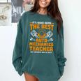 Hard Being The Best Auto Mechanics Teacher For Men Women Kids Comfort Colors Sweatshirt Blue Spruce Hard Being The Best Auto Mechanics Teacher For Men Women Kids Comfort Colors Sweatshirt Blue Spruce