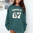 Haunted By 67 Teacher Halloween 6 7 Shirt Comfort Colors Sweatshirt Blue Spruce Haunted By 67 Teacher Halloween 6 7 Shirt Comfort Colors Sweatshirt Blue Spruce