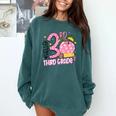 Hello 3rd Third Grade Back To School Pink Leopard Teacher Comfort Colors Sweatshirt Blue Spruce Hello 3rd Third Grade Back To School Pink Leopard Teacher Comfort Colors Sweatshirt Blue Spruce