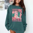 Howdy Fourth Grade Western 4th Grade Teacher Cowboy Cowgirl Comfort Colors Sweatshirt Blue Spruce