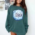 Ice Halloween Pun Costume Easy Lazy Team Group Teacher Comfort Colors Sweatshirt Blue Spruce Ice Halloween Pun Costume Easy Lazy Team Group Teacher Comfort Colors Sweatshirt Blue Spruce