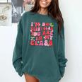I'm So Berry Glad You Are Strawberry Elementary Teacher Comfort Colors Sweatshirt Blue Spruce