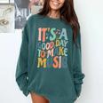 It's A Good Day To Make Music Musician Band Music Teacher Comfort Colors Sweatshirt Blue Spruce It's A Good Day To Make Music Musician Band Music Teacher Comfort Colors Sweatshirt Blue Spruce