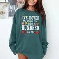 I'Ve Loved My Class For 100 Days Of School 100th Day Teacher Comfort Colors Sweatshirt Blue Spruce I'Ve Loved My Class For 100 Days Of School 100th Day Teacher Comfort Colors Sweatshirt Blue Spruce