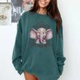 Just a Teacher Who Loves Elephants Elephant Lover Educator Comfort Colors Sweatshirt Blue Spruce Just a Teacher Who Loves Elephants Elephant Lover Educator Comfort Colors Sweatshirt Blue Spruce