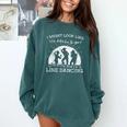 Line Dancing Choreographer Dance Teacher Group Performer Men Women Girls Kids Comfort Colors Sweatshirt Blue Spruce Line Dancing Choreographer Dance Teacher Group Performer Men Women Girls Kids Comfort Colors Sweatshirt Blue Spruce