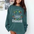 I Love My Job For All The Little Reasons Kid Daycare Teacher Comfort Colors Sweatshirt Blue Spruce I Love My Job For All The Little Reasons Kid Daycare Teacher Comfort Colors Sweatshirt Blue Spruce