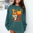 Love Preschool Teacher Turkey Thanksgiving Autumn Fall Comfort Colors Sweatshirt Blue Spruce Love Preschool Teacher Turkey Thanksgiving Autumn Fall Comfort Colors Sweatshirt Blue Spruce