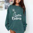 Matching Unity Day Orange Teacher Kindness Be Kind 2024 Comfort Colors Sweatshirt Blue Spruce