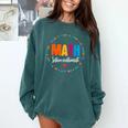 Math Interventionist Teacher Coach Squad Mathematics STEM Comfort Colors Sweatshirt Blue Spruce Math Interventionist Teacher Coach Squad Mathematics STEM Comfort Colors Sweatshirt Blue Spruce
