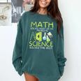 Math Solves Most Of My Problems Science Math Science Teacher Comfort Colors Sweatshirt Blue Spruce Math Solves Most Of My Problems Science Math Science Teacher Comfort Colors Sweatshirt Blue Spruce