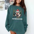 Math Teacher Chicken Mathemachicken Pun Comfort Colors Sweatshirt Blue Spruce Math Teacher Chicken Mathemachicken Pun Comfort Colors Sweatshirt Blue Spruce