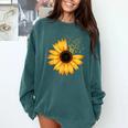 Music For Men Women Music Teacher Music Lover Comfort Colors Sweatshirt Blue Spruce