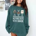 Nothing Beats 4th Grade Back To School Kids Teachers Comfort Colors Sweatshirt Blue Spruce Nothing Beats 4th Grade Back To School Kids Teachers Comfort Colors Sweatshirt Blue Spruce
