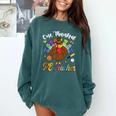 One Thankful PE Teacher Turkey Thanksgiving -Adults & Kids Classic Fit Polyester 100 Short Sleeve Comfort Colors Sweatshirt Blue Spruce One Thankful PE Teacher Turkey Thanksgiving -Adults & Kids Classic Fit Polyester 100 Short Sleeve Comfort Colors Sweatshirt Blue Spruce