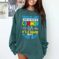 Parallel Lines Math Pun – Teacher Humor Comfort Colors Sweatshirt Blue Spruce