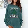 Pi Tree Christmas Math Teacher Ugly Sweater Men Women Kids Comfort Colors Sweatshirt Blue Spruce Pi Tree Christmas Math Teacher Ugly Sweater Men Women Kids Comfort Colors Sweatshirt Blue Spruce