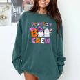 Preschool Boo Crew Preschool Halloween Costume Teacher Kid Comfort Colors Sweatshirt Blue Spruce Preschool Boo Crew Preschool Halloween Costume Teacher Kid Comfort Colors Sweatshirt Blue Spruce