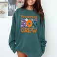 Preschool Boo Crew Preschool Halloween Teacher Kids Comfort Colors Sweatshirt Blue Spruce Preschool Boo Crew Preschool Halloween Teacher Kids Comfort Colors Sweatshirt Blue Spruce