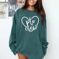 PTO Crew Back To School Matching Group Parent Teacher Comfort Colors Sweatshirt Blue Spruce PTO Crew Back To School Matching Group Parent Teacher Comfort Colors Sweatshirt Blue Spruce