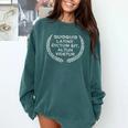 Quidquid Latine Dictum Sit Altum Videtur Teacher Comfort Colors Sweatshirt Blue Spruce Quidquid Latine Dictum Sit Altum Videtur Teacher Comfort Colors Sweatshirt Blue Spruce