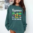 Resource Team Cactus Crew Resource Teacher Squad Comfort Colors Sweatshirt Blue Spruce Resource Team Cactus Crew Resource Teacher Squad Comfort Colors Sweatshirt Blue Spruce