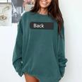Retro ABCD Teacher Tour Kindergarten Teacher Back To School Comfort Colors Sweatshirt Blue Spruce
