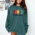 Rock Abcd Back To School Abcd Preschool Teacher Appreciation Comfort Colors Sweatshirt Blue Spruce Rock Abcd Back To School Abcd Preschool Teacher Appreciation Comfort Colors Sweatshirt Blue Spruce