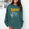Scary Key Signature Boo Music Halloween Musician Teacher Men Women Comfort Colors Sweatshirt Blue Spruce Scary Key Signature Boo Music Halloween Musician Teacher Men Women Comfort Colors Sweatshirt Blue Spruce