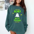 Scary Math Teacher Costume Halloween Lazy Easy Christmas Comfort Colors Sweatshirt Blue Spruce Scary Math Teacher Costume Halloween Lazy Easy Christmas Comfort Colors Sweatshirt Blue Spruce