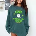 Scary Physical Education Ed Teacher Costume Halloween Easy Comfort Colors Sweatshirt Blue Spruce Scary Physical Education Ed Teacher Costume Halloween Easy Comfort Colors Sweatshirt Blue Spruce