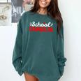 School Counselor Teacher Guidance Counseling For Men Women Kids Comfort Colors Sweatshirt Blue Spruce
