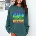 Science Teacher Because Figuring Things Out Is Better Than Comfort Colors Sweatshirt Blue Spruce Science Teacher Because Figuring Things Out Is Better Than Comfort Colors Sweatshirt Blue Spruce