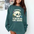 Science Teachers Love Brains Teachers Halloween Comfort Colors Sweatshirt Blue Spruce Science Teachers Love Brains Teachers Halloween Comfort Colors Sweatshirt Blue Spruce