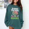 Science Teachers Love Brains Shirt Men Women Halloween Comfort Colors Sweatshirt Blue Spruce Science Teachers Love Brains Shirt Men Women Halloween Comfort Colors Sweatshirt Blue Spruce