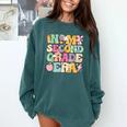 In My Second Grade Era Girl Back To School 2nd Grade Teacher Comfort Colors Sweatshirt Blue Spruce In My Second Grade Era Girl Back To School 2nd Grade Teacher Comfort Colors Sweatshirt Blue Spruce