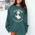 Silly Goose Constitution History Teacher Middle School Comfort Colors Sweatshirt Blue Spruce Silly Goose Constitution History Teacher Middle School Comfort Colors Sweatshirt Blue Spruce