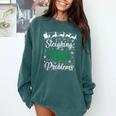 Sleighing Math Problem Xmas In Math Teacher Christmas Men Women Comfort Colors Sweatshirt Blue Spruce Sleighing Math Problem Xmas In Math Teacher Christmas Men Women Comfort Colors Sweatshirt Blue Spruce