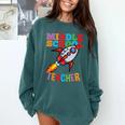 Space Middle School Teacher Back To School Men Women Kids Comfort Colors Sweatshirt Blue Spruce Space Middle School Teacher Back To School Men Women Kids Comfort Colors Sweatshirt Blue Spruce