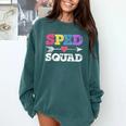 Special Education Squad Shirt SPED Squad Teacher's Day For Men Women Comfort Colors Sweatshirt Blue Spruce Special Education Squad Shirt SPED Squad Teacher's Day For Men Women Comfort Colors Sweatshirt Blue Spruce