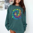 Special Education Teacher Sped Squad SPED Teacher Tie Dye Comfort Colors Sweatshirt Blue Spruce