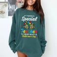 Special Teacher To Hear Child Cant Say Autism Awareness Sped Comfort Colors Sweatshirt Blue Spruce Special Teacher To Hear Child Cant Say Autism Awareness Sped Comfort Colors Sweatshirt Blue Spruce