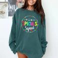 Specials Squad Teacher TRIBE Team Back To Primary School Men Women Girls Kids Comfort Colors Sweatshirt Blue Spruce