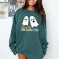 Spooky Inequalities Ghosts Halloween Math Teacher Comfort Colors Sweatshirt Blue Spruce Spooky Inequalities Ghosts Halloween Math Teacher Comfort Colors Sweatshirt Blue Spruce