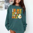 In My Spooky PRE-K Teacher Era Halloween Costume Tee Comfort Colors Sweatshirt Blue Spruce