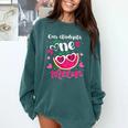 Our Students Are One In A Melon Teacher Watermelon Summer Comfort Colors Sweatshirt Blue Spruce