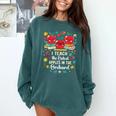 I Teach The Cutest Apples In The Orchard Cute Fall Teacher Comfort Colors Sweatshirt Blue Spruce I Teach The Cutest Apples In The Orchard Cute Fall Teacher Comfort Colors Sweatshirt Blue Spruce